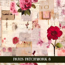 Paris Patchwork collection- 12x12 vinyl sheets 14 designs available