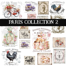 Paris Collection UV DTF Decal Sheets 8 designs available