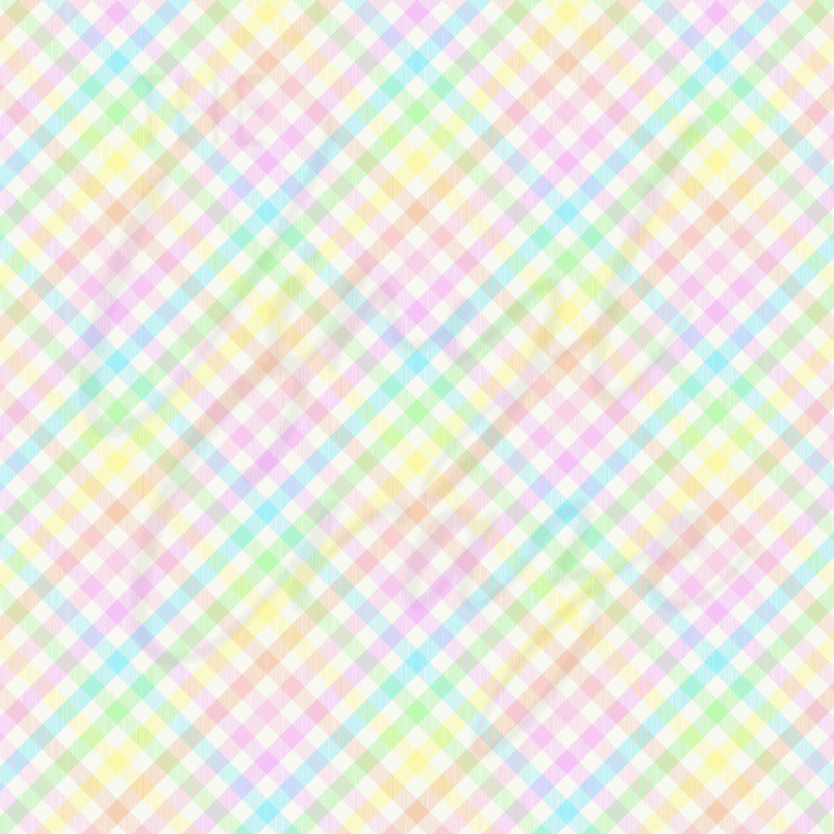 Pastel Rainbow Plaid Adhesive Vinyl