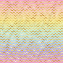 Pastel Rainbow and Gold Chevron Adhesive Vinyl