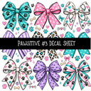 Pawsitive UV DTF Decal sheets 11 Designs available