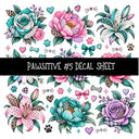 Pawsitive UV DTF Decal sheets 11 Designs available