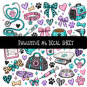 Pawsitive UV DTF Decal sheets 11 Designs available
