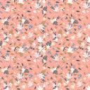 Peach Florals Adhesive Vinyl