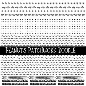 Peanuts Doodle Patchwork Set