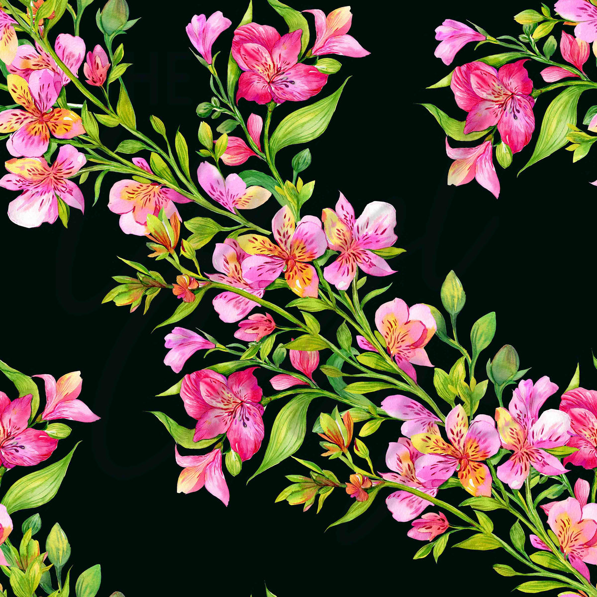 Peony Pattern Adhesive Vinyl