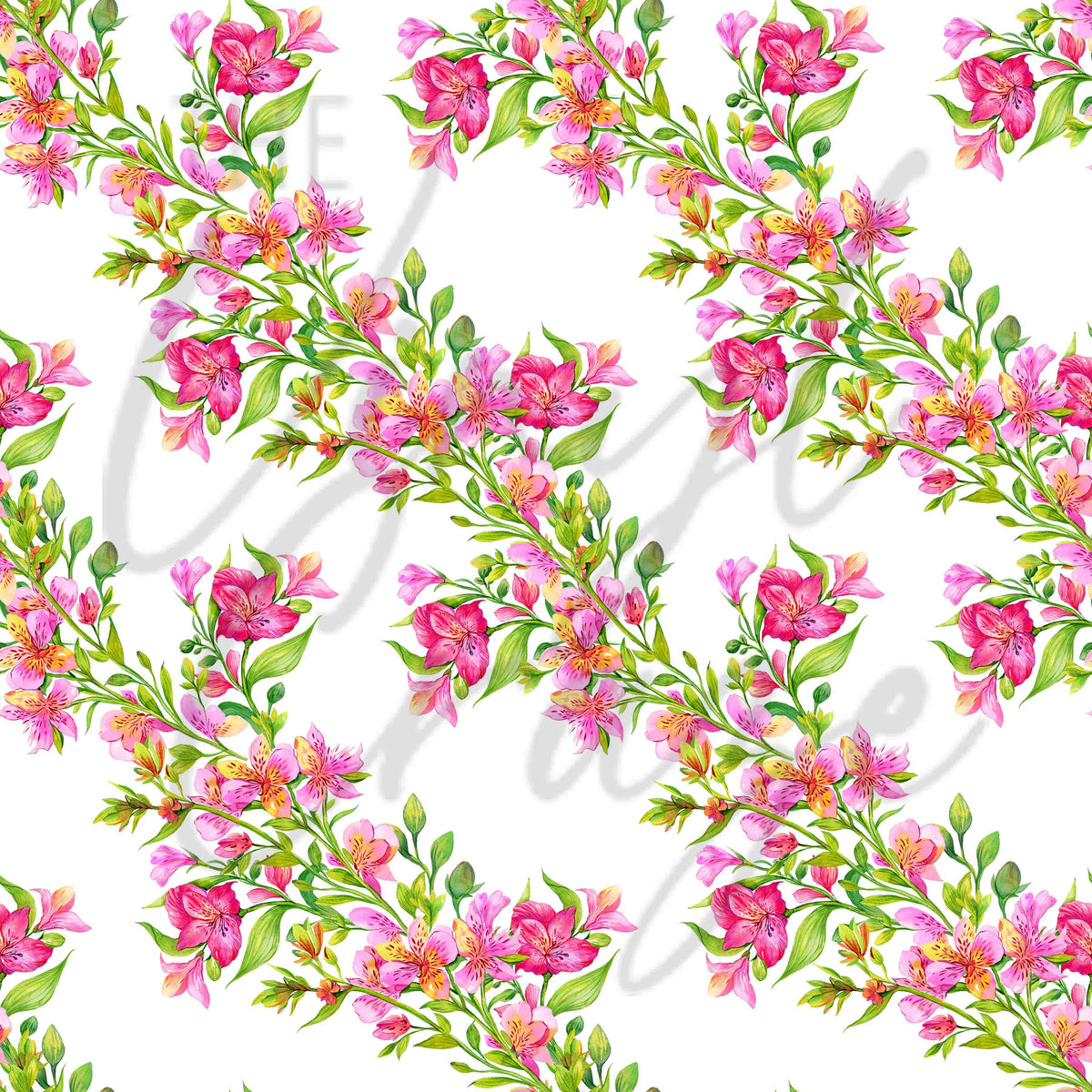 Peony Pattern Adhesive Vinyl