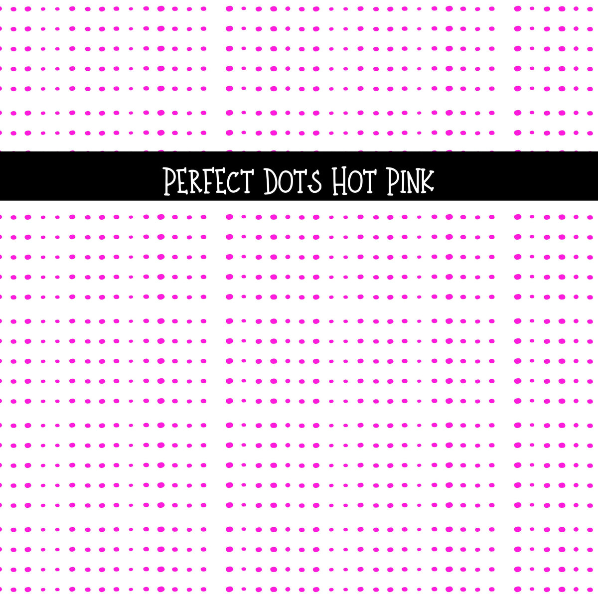 Perfect Doodle Dots UV DTF Decal sheets 6 colors
