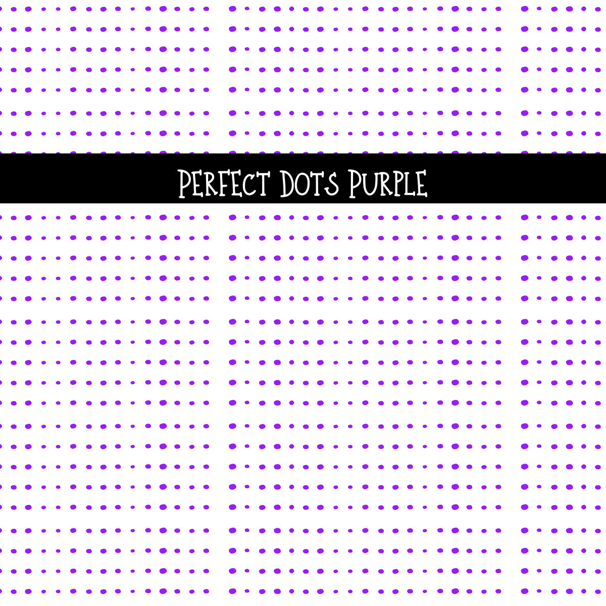Perfect Doodle Dots UV DTF Decal sheets 6 colors