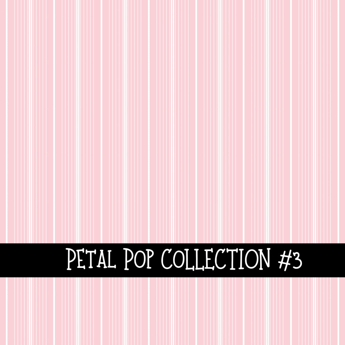 Petal Pop Collection vinyl sheets 12 Patterns to choose from