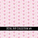 Petal Pop Collection vinyl sheets 12 Patterns to choose from