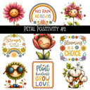 Petal Positivity UV DTF Decal sheets 2 to choose from
