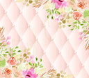 Watercolor Pink Floral Tufted Wrap