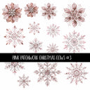 Pink Patchwork Cows Christmas UV Decal sheets 3 to choose from