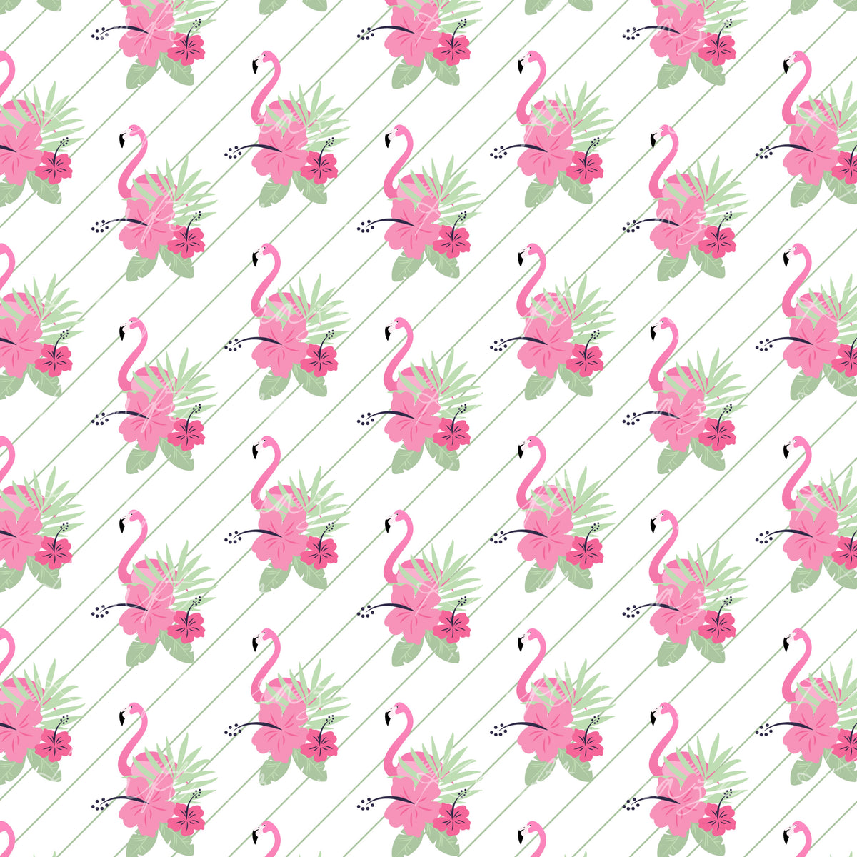 Pink Summer Collection 12x12 Vinyl Sheets- 12 Designs Available