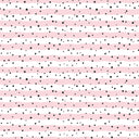 Pink And Black Polka Dot Stripe - Adhesive Vinyl