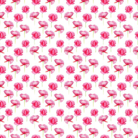 Pink Poppie Print Please - Adhesive Vinyl