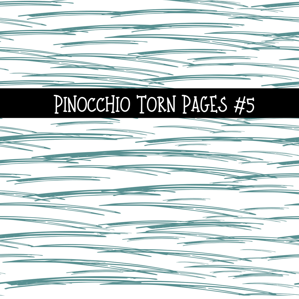 Pinocchio Torn Pages UV DTF Decal sheets 5 Designs available