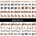 Pinocchio Torn Pages UV DTF Decal sheets 5 Designs available