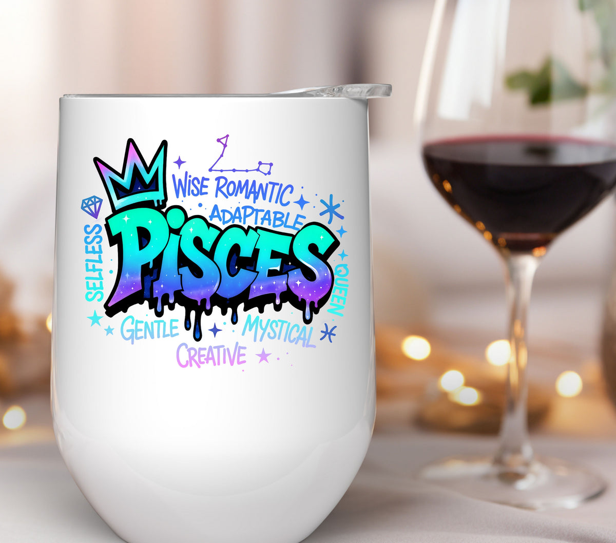 Graffiti Zodiac Signs UV DTF Decals- 12 Designs