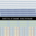 Pocket full of sunshine Doodle Patchwork Set