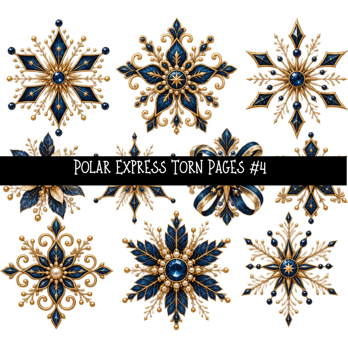 Polar Express UV DTF Decal sheets 10 Designs available