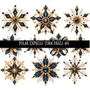 Polar Express UV DTF Decal sheets 10 Designs available