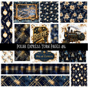 Polar Express UV DTF Decal sheets 10 Designs available