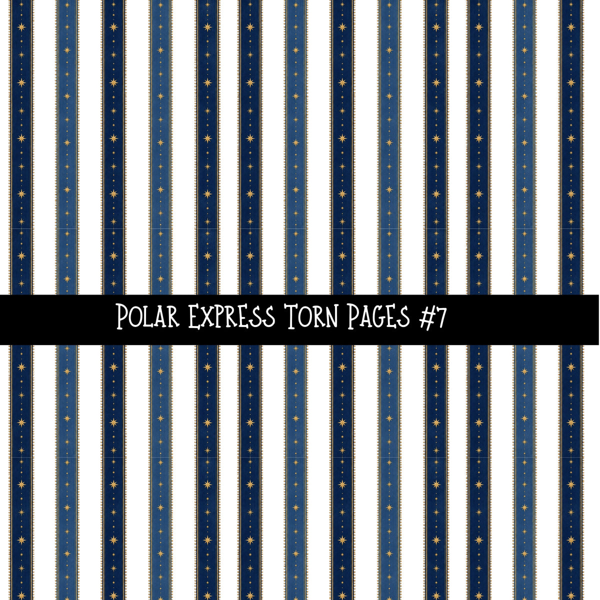 Polar Express UV DTF Decal sheets 10 Designs available