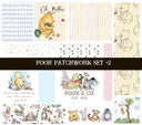 Pooh Doodle Patchwork Set #2