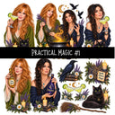 Practical Magic Torn Pages UV DTF Decal sheets 6 Designs available