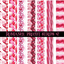 Romance precut strips 12x12 vinyl sheet (2 variants)