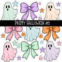 Preppy Halloween UV DTF Decal sheets 2 designs available