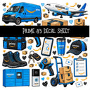 Prime UV DTF Decal sheets 6 Designs available