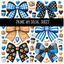 Prime UV DTF Decal sheets 6 Designs available