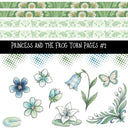 Princess and the Frog torn pages UV DTF Decal sheets 2 Designs available