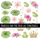 Princess and the FrogTorn Pages UV DTF Decal sheets 3 designs available