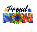 Proud Mom UV DTF Decal