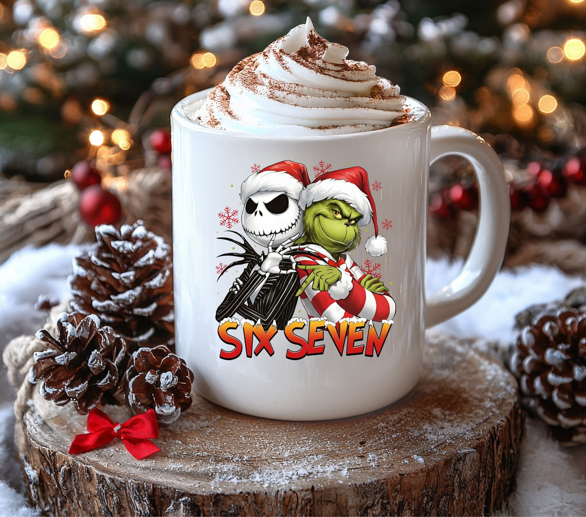 Six Seven Jack and Grinch UV DTF Decals