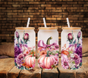 Fall Pumpkins 16oz UV DTF Libbey Wraps- 5 variants