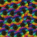 Rainbow Floral Adhesive Vinyl