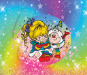 Rainbow Star Rainbow Brite 20 or 30 oz Skinny Adhesive Vinyl Wrap