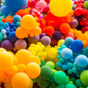 Rainbow Bubbles - Adhesive Vinyl