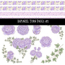 Rapunzel torn pages UV DTF Decal sheets 2 Designs available