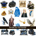 Ravenclaw  Doodle Patchwork Set