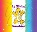 Naughty Bears 20 or 30 oz Skinny Adhesive Vinyl Wrap