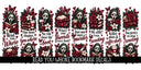 Read you whore Bookmark UV DTF Decal sheet- 8 Designs