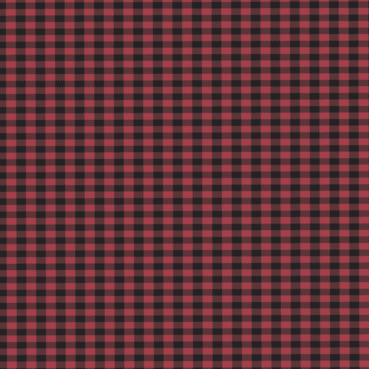 Red Plaid - Adhesive Vinyl