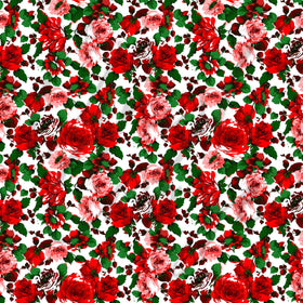 Red Red Rose Adhesive Vinyl