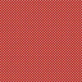 White Polka Dots on Red Background - Adhesive Vinyl